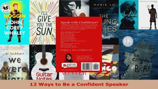 Read  12 Ways to Be a Confident Speaker PDF Free