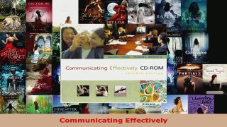 Read  Communicating Effectively EBooks Online