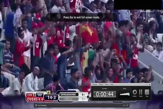 Amir vs Hafeez - Amir got Hafeez Out in BPL Match 8 Dec 2015 - Dhaka Dynamites vs Chittagong Vikings