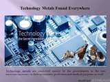 Technology Metals Found Everywhere