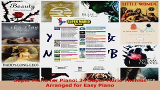 Read  Super Mario for Piano 34 Super Mario Themes Arranged for Easy Piano PDF Free