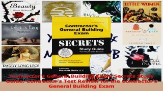 Contractors General Building Exam Secrets Study Guide Contractors Test Review for the Download