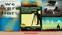 Principles and Practice of Land Surveying Sample Examination Read Online