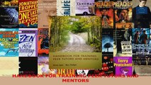 Read  HANDBOOK FOR TRAINING PEER TUTORS AND MENTORS EBooks Online