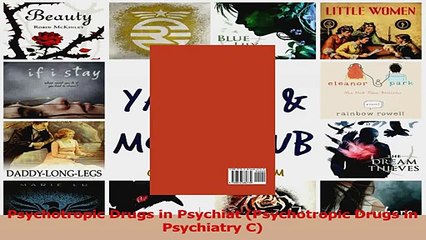 Psychotropic Drugs in Psychiat Psychotropic Drugs in Psychiatry C PDF