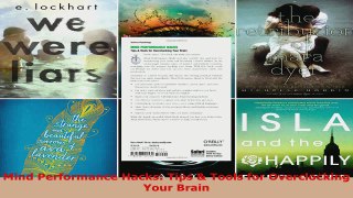 Download  Mind Performance Hacks Tips  Tools for Overclocking Your Brain EBooks Online
