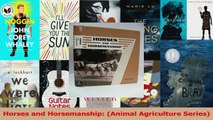 Download  Horses and Horsemanship Animal Agriculture Series PDF Online