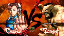 Minako Z (Chun Li) vs xXRedieXx (Zangief) SSFIV Arcade Edition 2012 PC
