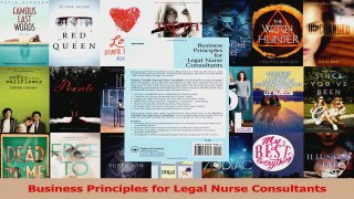 Read  Business Principles for Legal Nurse Consultants Ebook Free