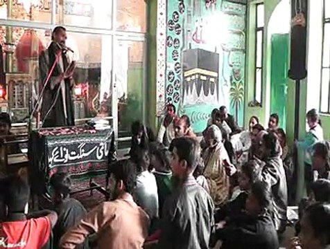 Zakir Syed Ghulam Murtaza Naqvi 19 Safar Imam Bargha Hassan Mujtaba a.s 2015