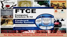 FTCE Computer Science K12 Flashcard Study System FTCE Subject Test Practice Questions  Download