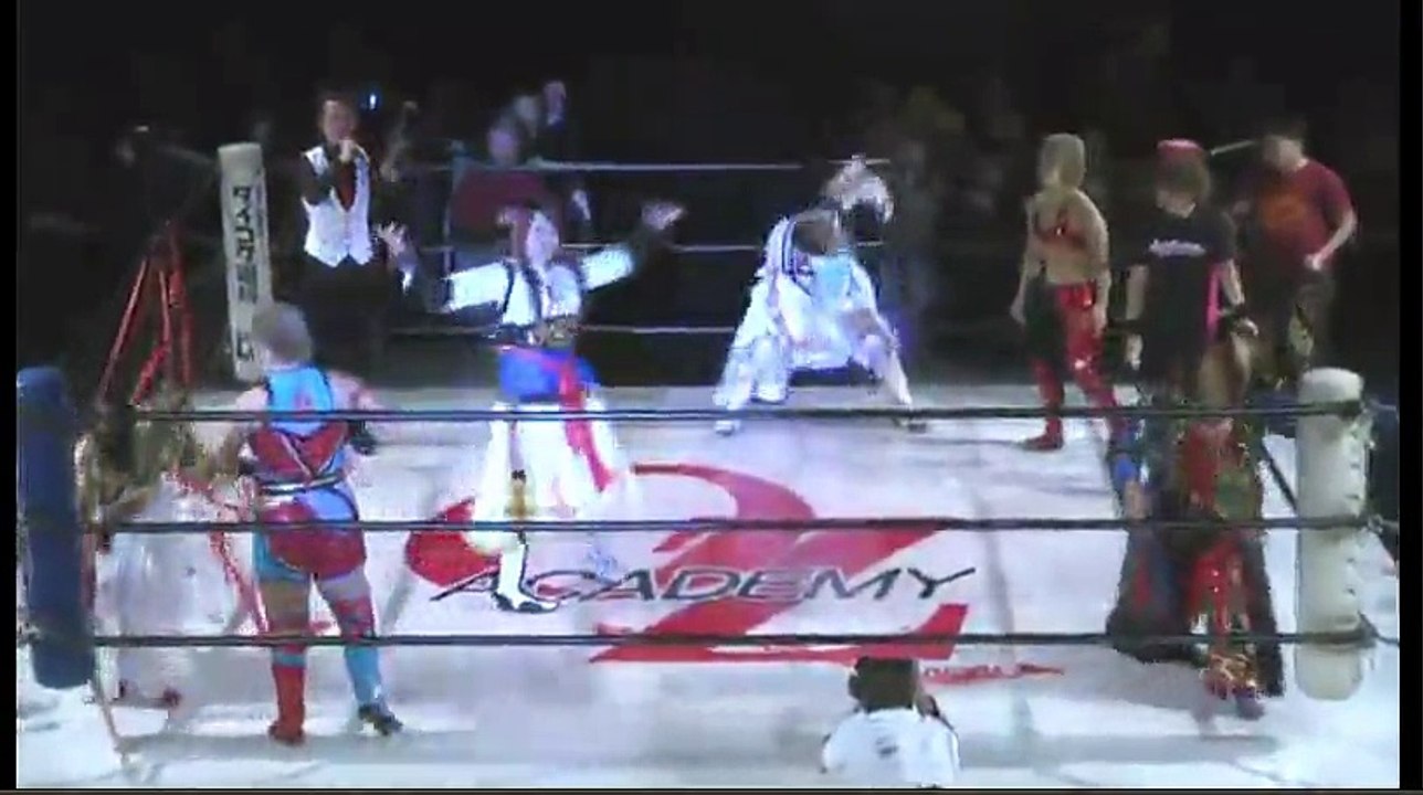 {OZ Academy} AKINO, Kaho Kobayashi & Sonoko Kato Vs. Hikaru Shida, Hiroyo Matsumoto & Ryo Mizunami (11/29/15)