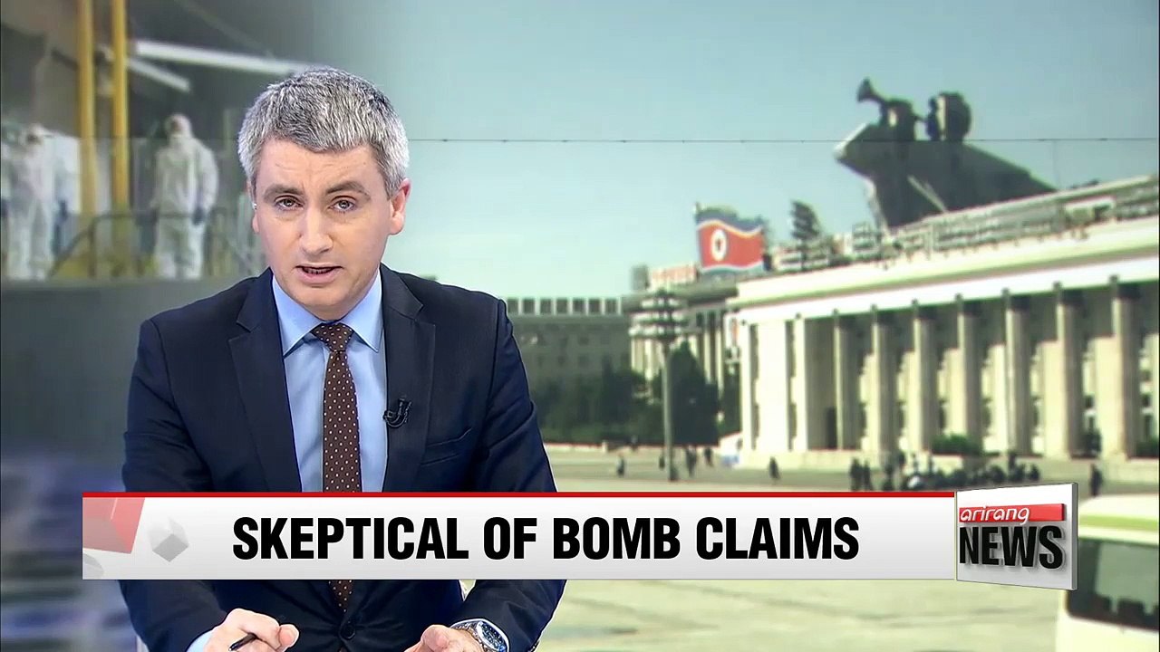 White House casts doubt on N. Korea's hydrogen bomb claims