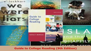 Read  Guide to College Reading 9th Edition Ebook Free