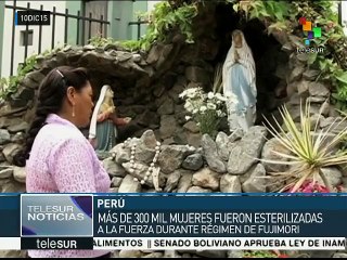 Perú: mujeres esterilizadas a la fuerza durante régimen de Fujimori