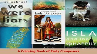 Read  A Coloring Book of Early Composers EBooks Online