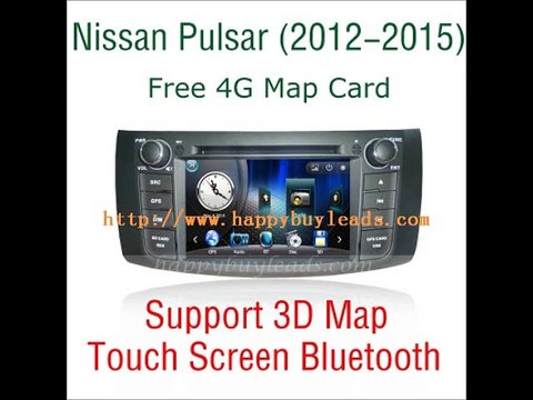 Nissan Pulsar Car Audio System DVD GPS Navigation Bluetooth