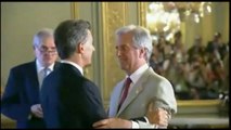 Macri prioriza la agenda exterior durante su investidura como presidente-