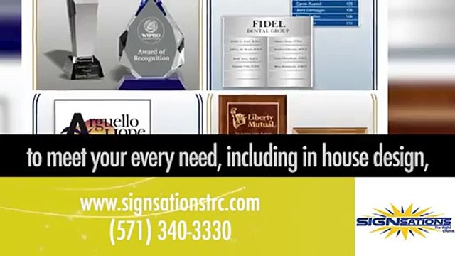 Engraved Name Plates At SIGNsations