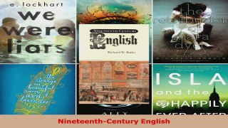 Read  NineteenthCentury English Ebook Free