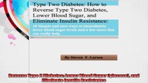 Reverse Type 2 Diabetes Lower Blood Sugar glucose and Eliminate Insulin Resistance
