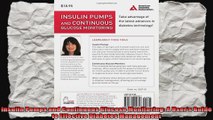 Insulin Pumps and Continuous Glucose Monitoring A Users Guide to Effective Diabetes
