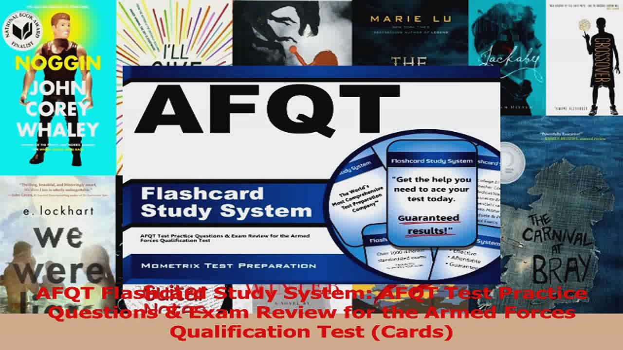 AFQT Flashcard Study System AFQT Test Practice Questions  Exam Review for the Armed Read Online