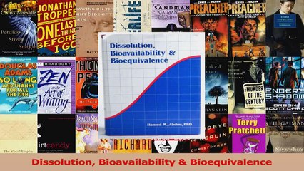 Dissolution Bioavailability  Bioequivalence Read Online