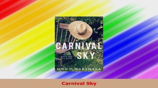 PDF Download  Carnival Sky Read Full Ebook