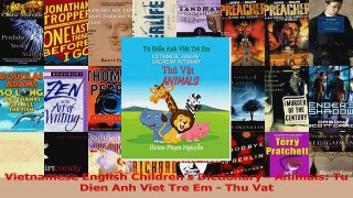 PDF Download  Vietnamese English Childrens Dictionary  Animals Tu Dien Anh Viet Tre Em  Thu Vat PDF Online