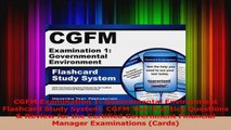 CGFM Examination 1 Governmental Environment Flashcard Study System CGFM Test Practice Download