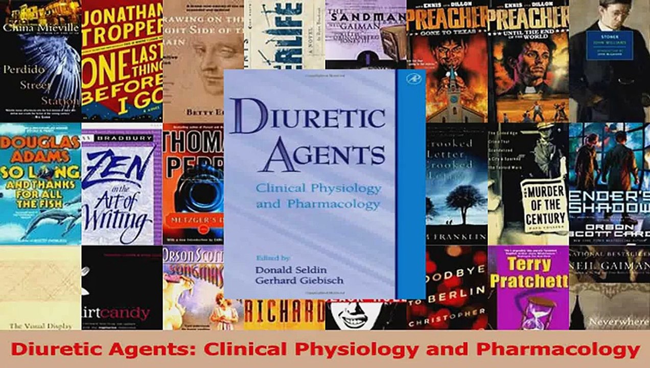 Diuretic Agents Clinical Physiology and Pharmacology Download