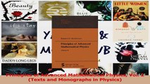 PDF Download  Principles of Advanced Mathematical Physics Vol 2 Texts and Monographs in Physics PDF Full Ebook
