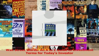 PDF Download  Wall Street Words An A to Z Guide to Investment Terms for Todays Investor Read Full Ebook