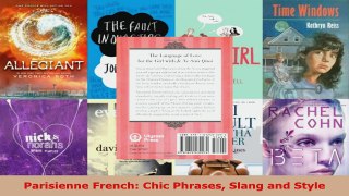 Read  Parisienne French Chic Phrases Slang and Style Ebook Free