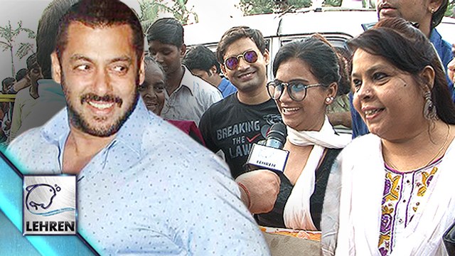 Salman Khan Freed Fans Celebrate Outside His Apartment