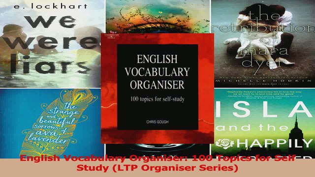 PDF Download English Vocabulary Organiser 100 Topics for Self Study LTP Organiser Series Download Online