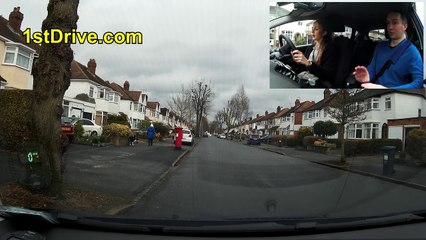 Emmas second driving lesson part 1/3 - Moving off
