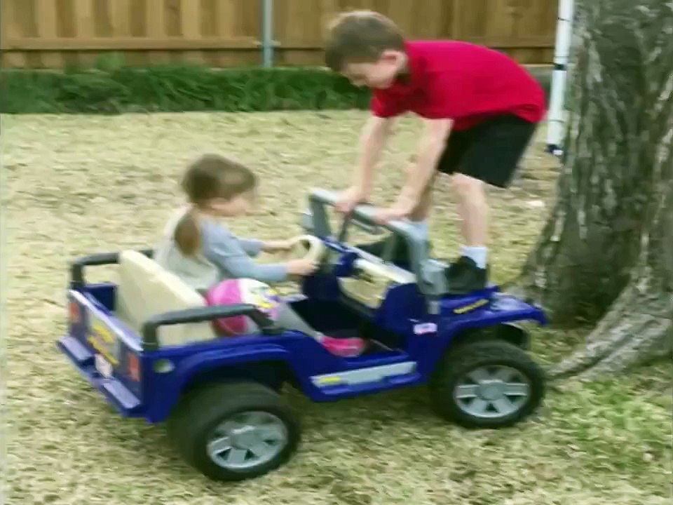 Boy Falls Off Car