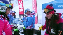 Coupe du monde de skicross à Val Thorens : la reco avec Méryll Boulangeat