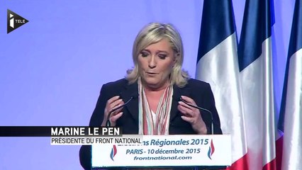 Marine Le Pen discrédite le front républicain lors de son dernier meeting