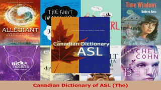 PDF Download  Canadian Dictionary of ASL The Download Full Ebook