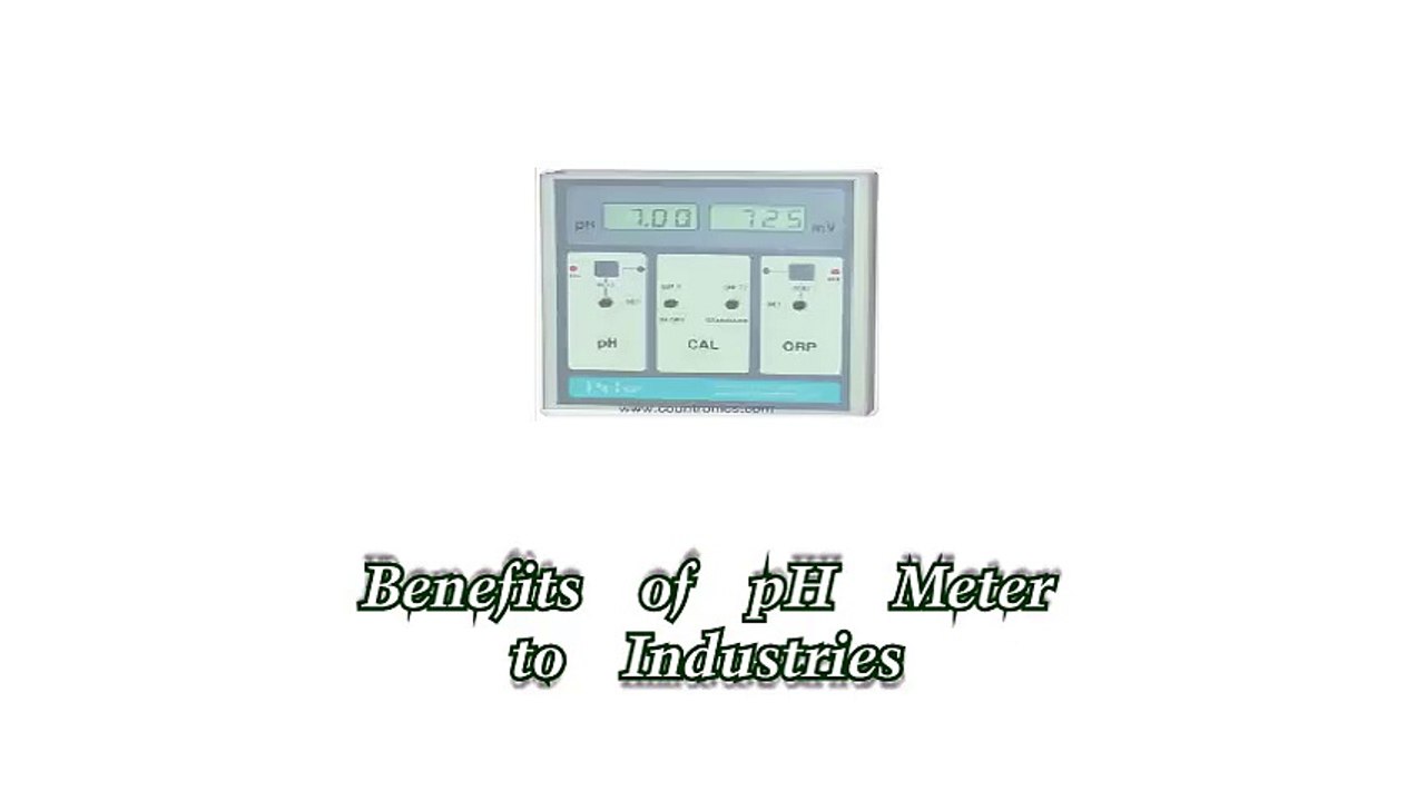 Benefits of pH Meter to Industries