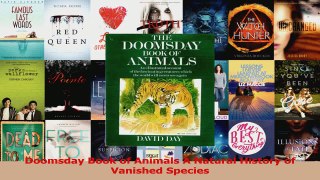 Read  Doomsday Book of Animals A Natural History of Vanished Species PDF Free