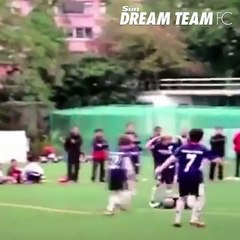 inanılmaz futbol faulleri