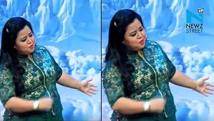 Oh shhhhh! SRK and comedian Bharati goes on a kissing spree in public