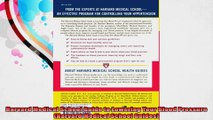 Harvard Medical School Guide to Lowering Your Blood Pressure Harvard Medical School