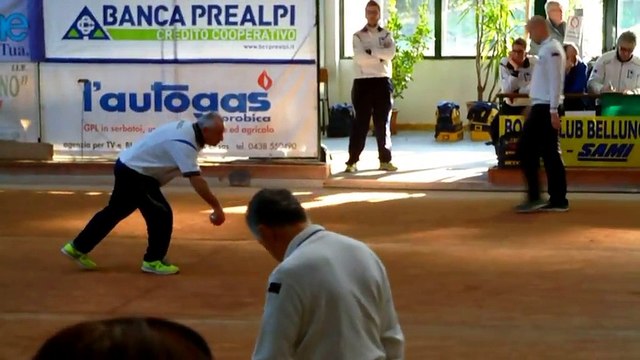 Campionato serie B 2015/16 - Belluno Bocce Vs Marenese