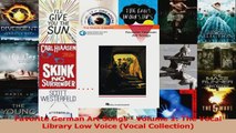 Read  Favorite German Art Songs  Volume 1 The Vocal Library Low Voice Vocal Collection EBooks Online