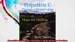 Hepatitis C Through a Patients Eyes Hope for Healing